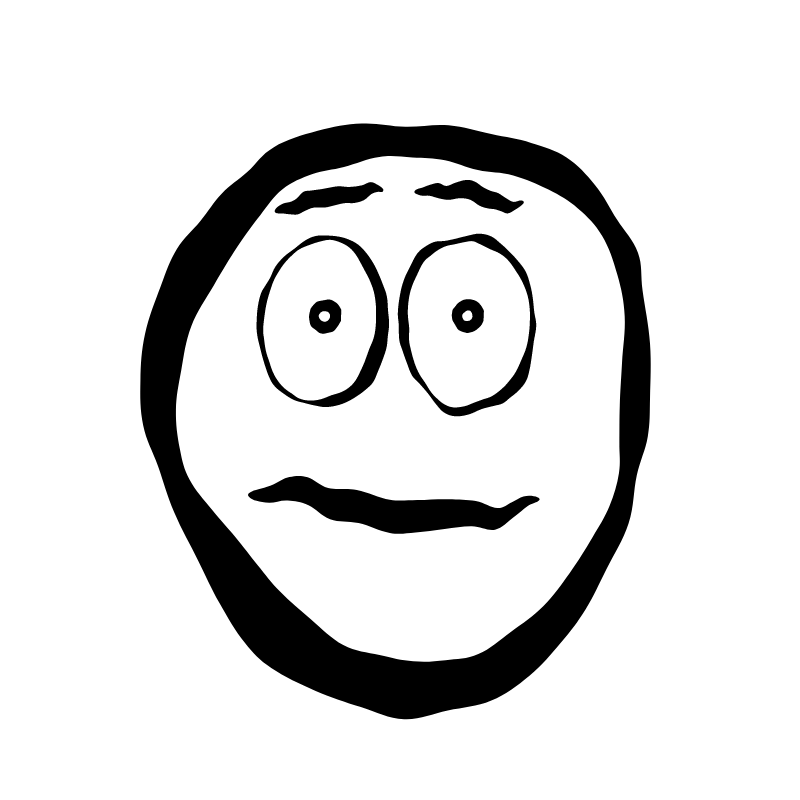 Ink Face Sketch #11 static token preview