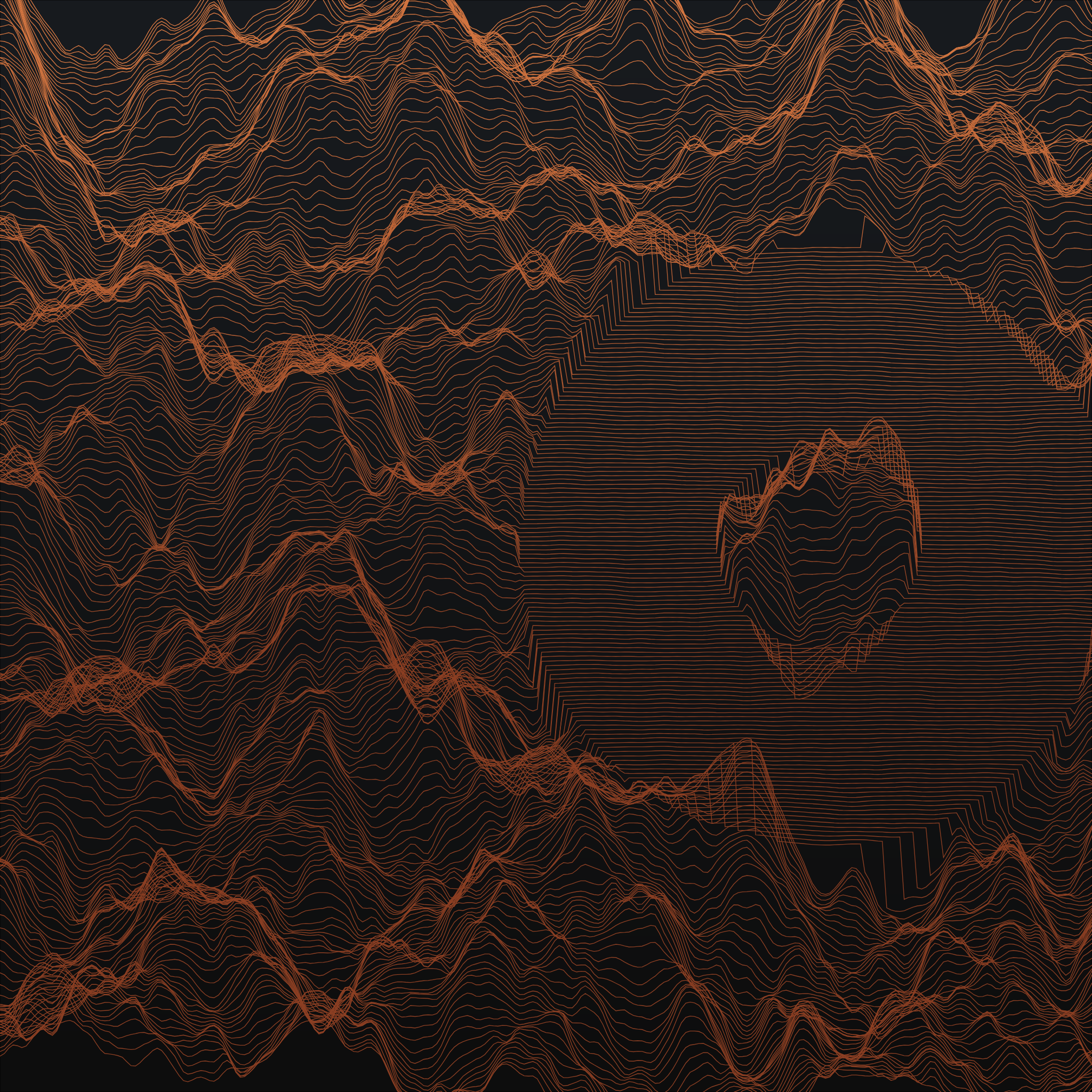 Waves Circle (For Plotter) #13 static token preview