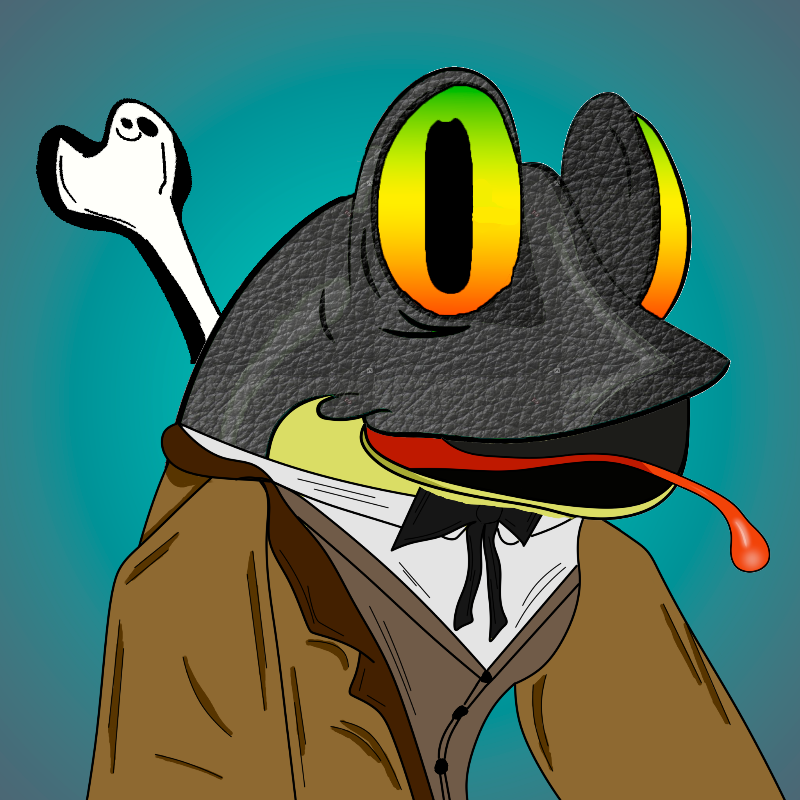 Annoying Frogs. Through the Time #10 static token preview