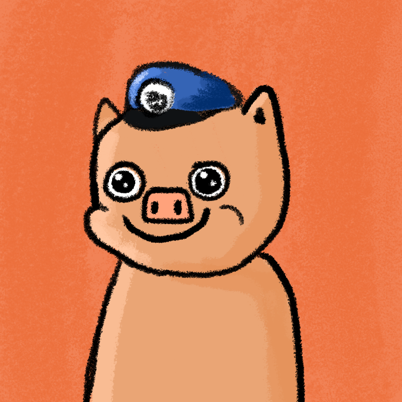 Peculiar Pigs #18 static token preview