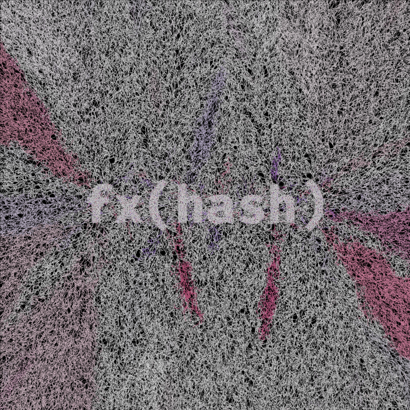 FXHASH Generative Logo #494 static token preview