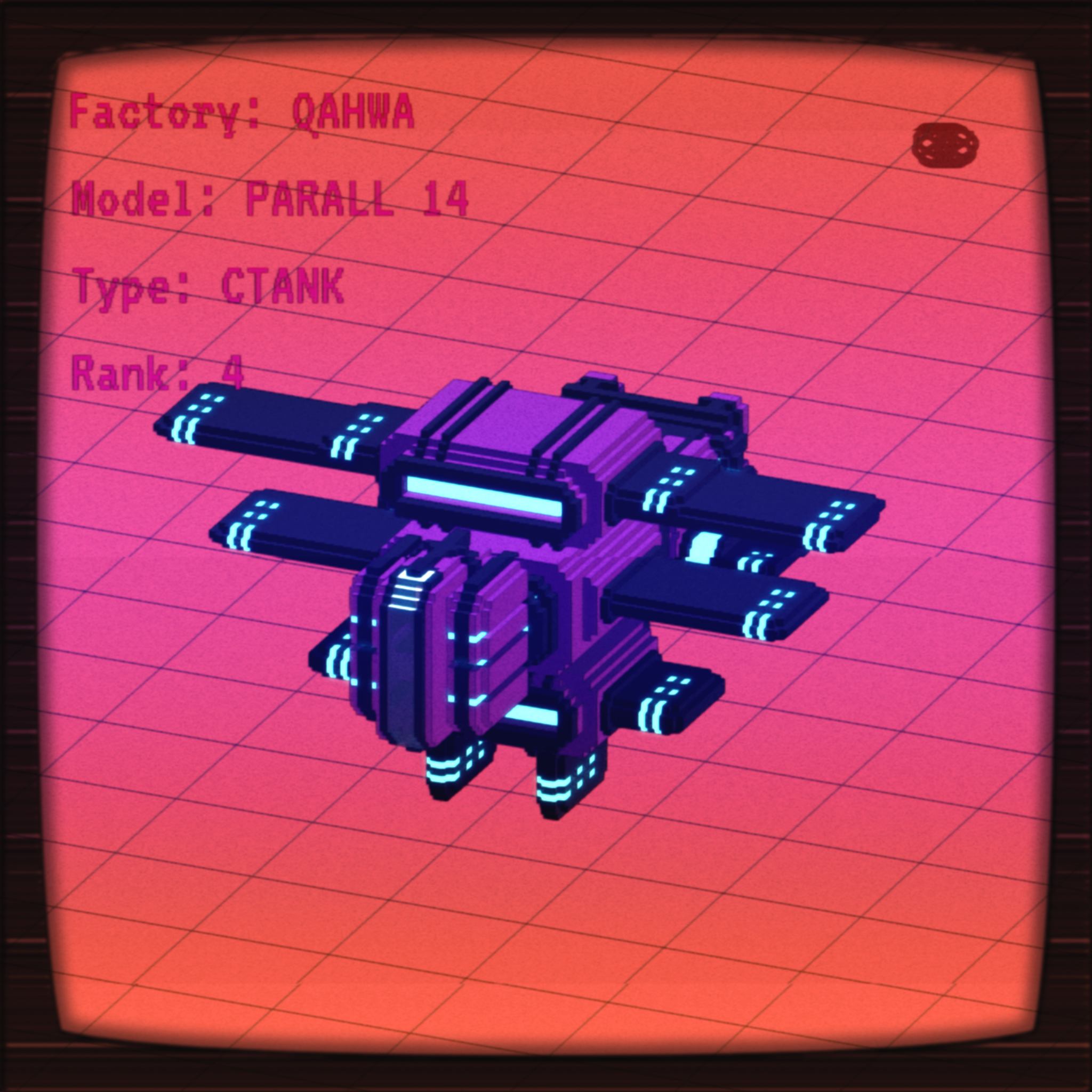 Spaceship Fair Rodeo #1 static token preview