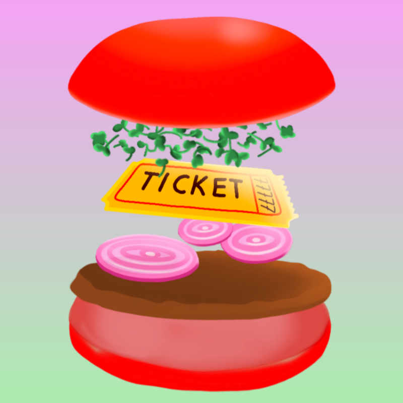Burger #7 static token preview