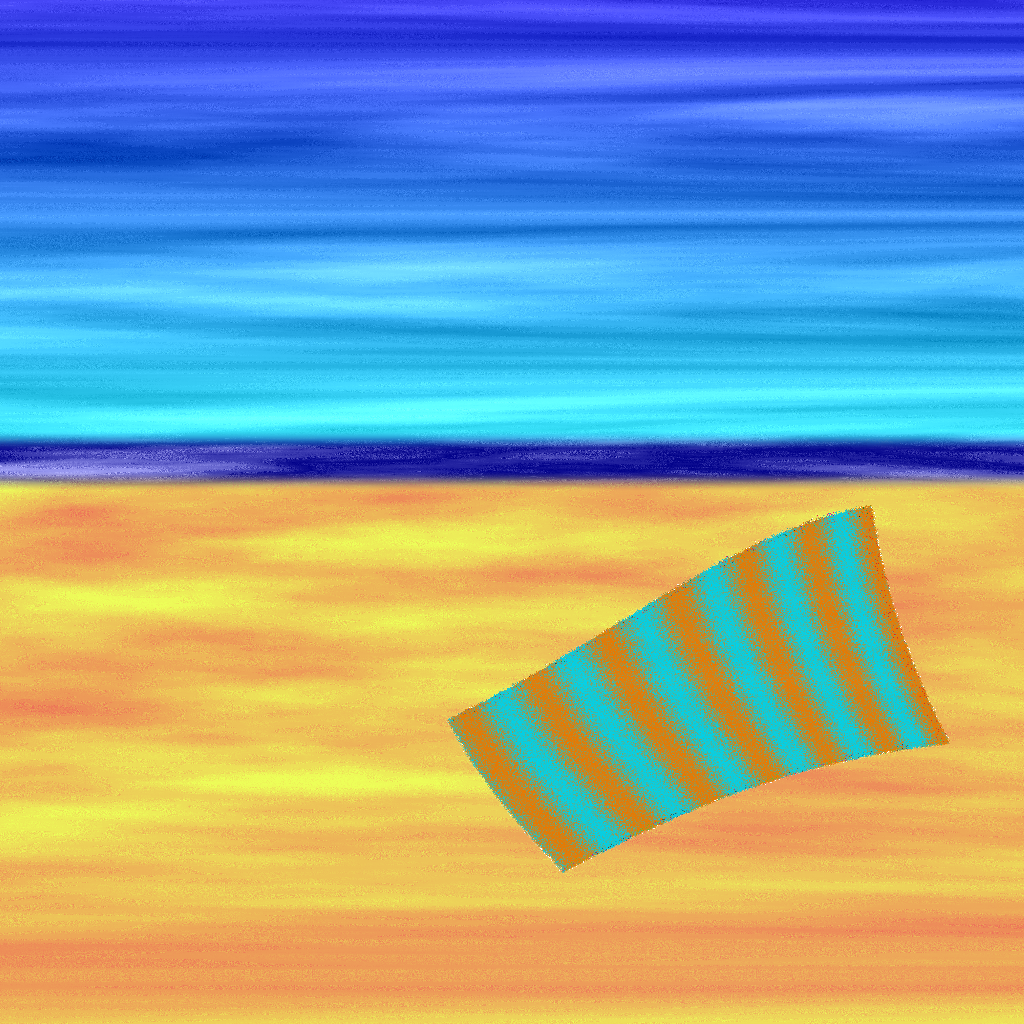 A Beach Scene (after Milton Avery) #1 static token preview