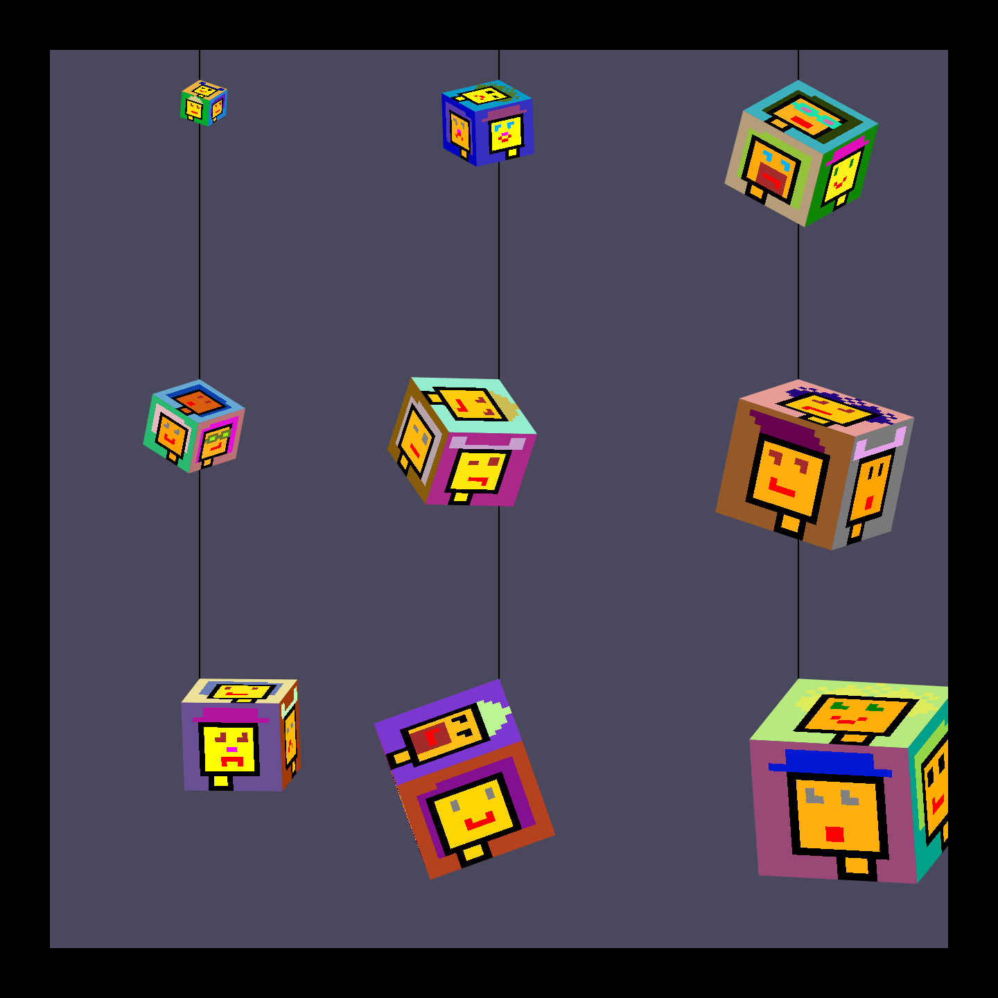 Blocks Chained, or Unchained, V2.0 #10 static token preview