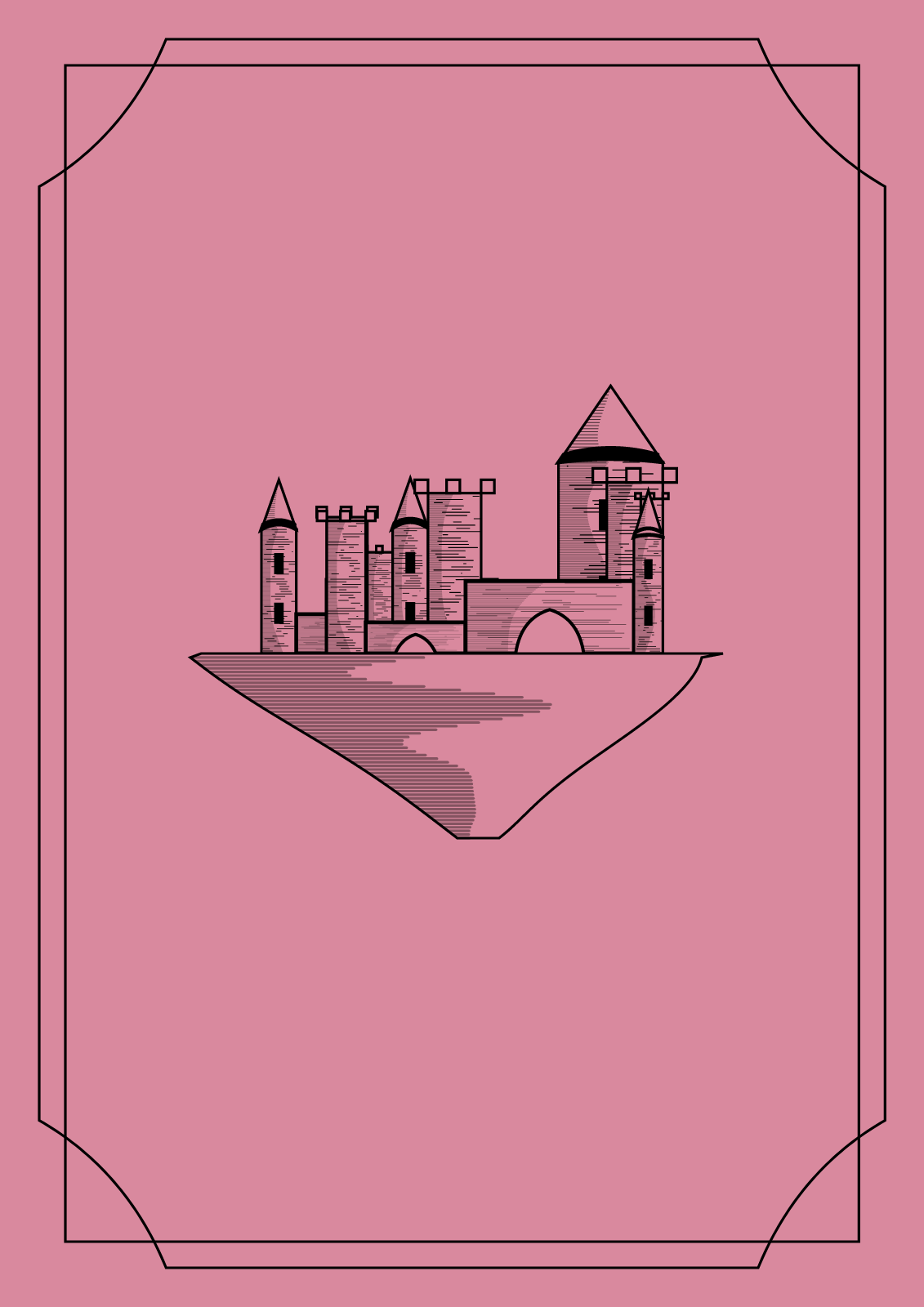 Minimalist Castle #22 static token preview