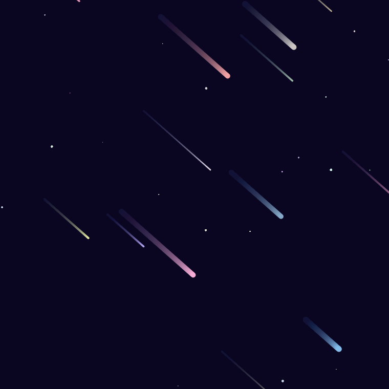Meteor shower #4 static token preview