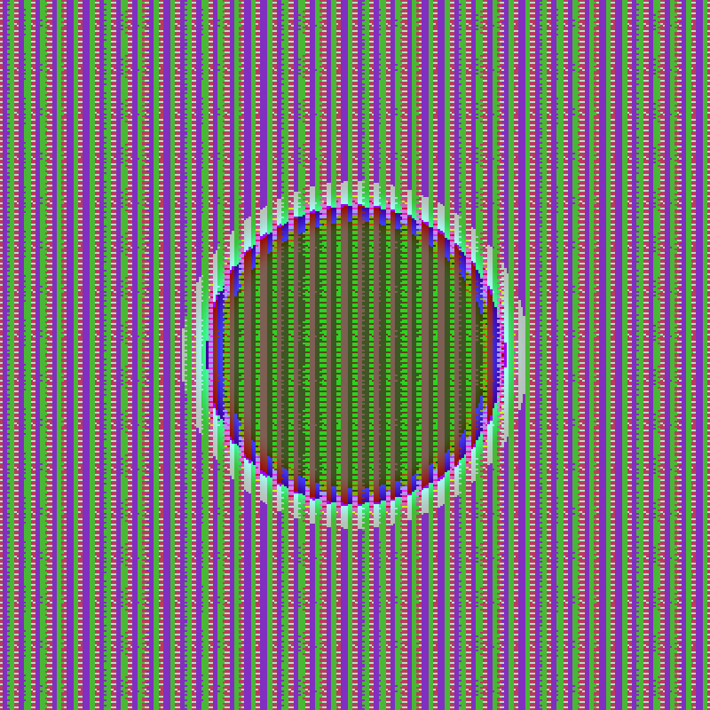 Pixelated Orb #20 static token preview