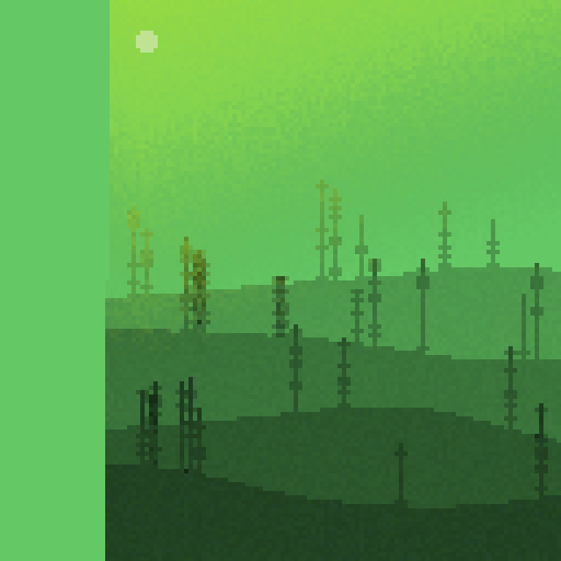 Pixel Forest #9 static token preview