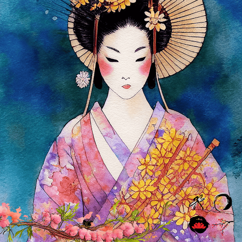 Old Geisha #8 static token preview