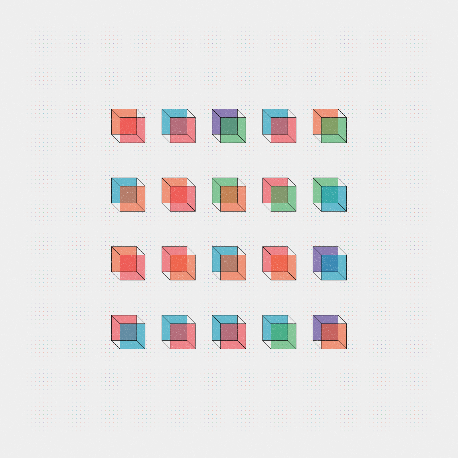 Unsolicited abstraction of modern times #26 static token preview