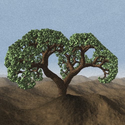 Lonely Tree #14 static token preview