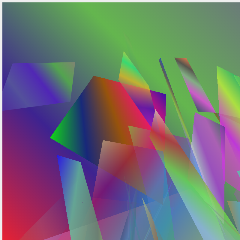 random divs with gradient and perspective #15 static token preview
