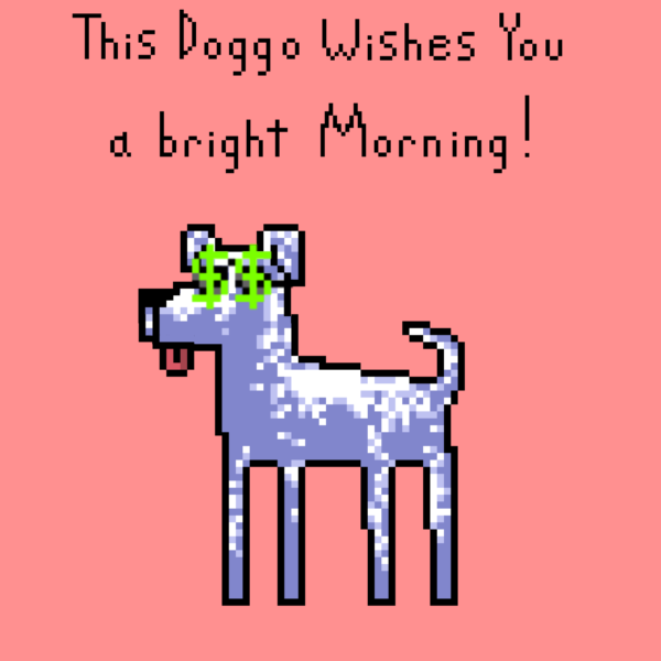 A wishful Doggos #2 static token preview