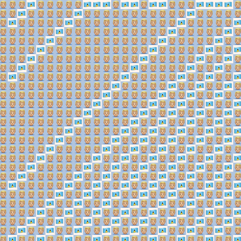 Elementary Cellular Emoji Automata #313 static token preview