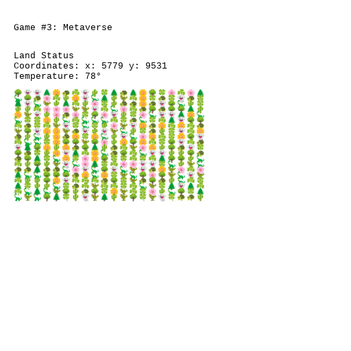 Game 3: Metaverse #18 static token preview