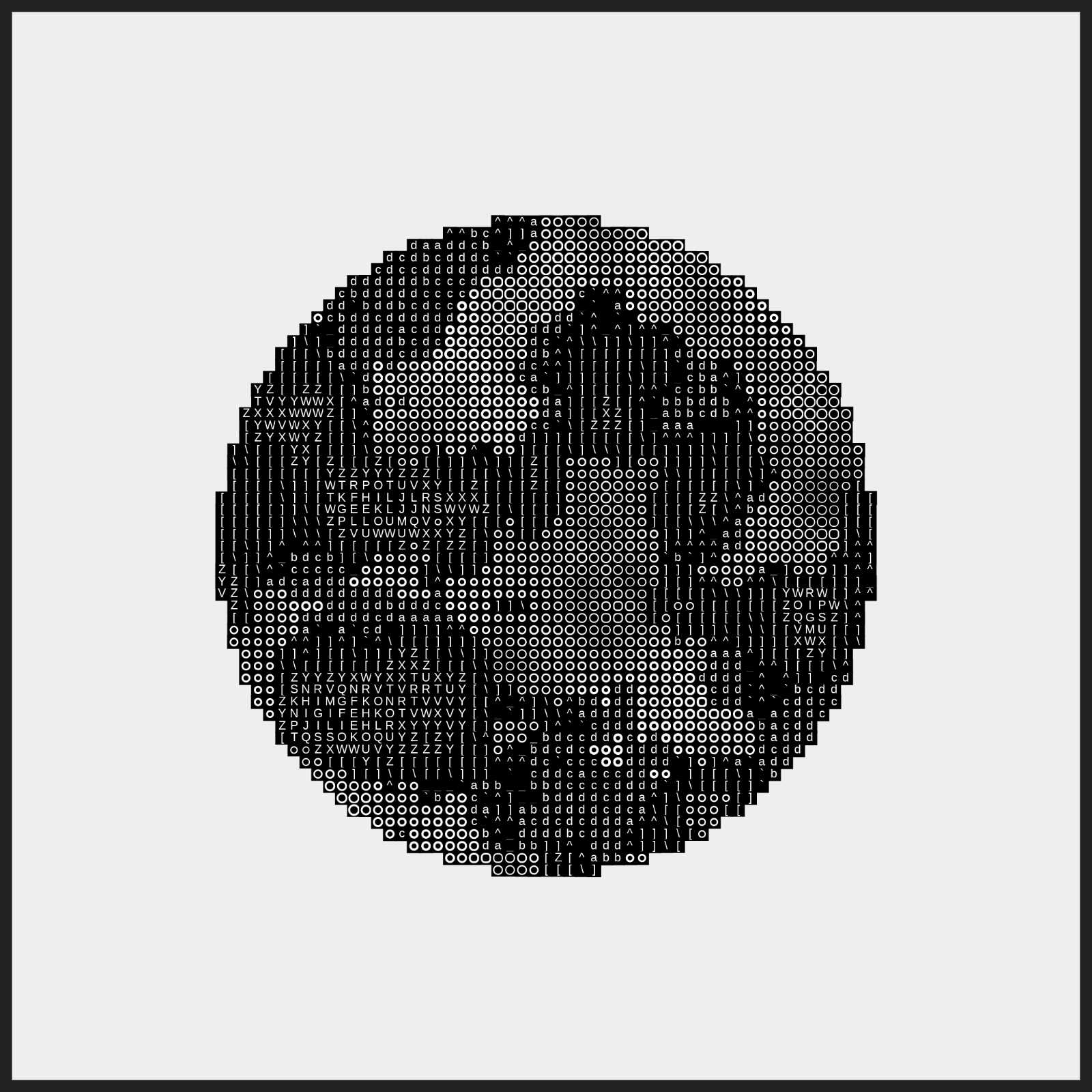 Mapa Mundi [ascii] #6 static token preview