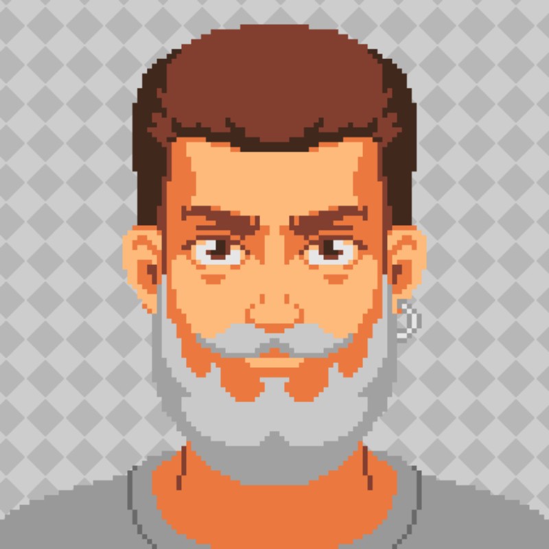 MO Beard #20 static token preview