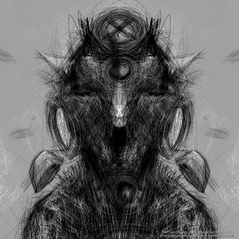 One Tezo Drawings_257+ #5 static token preview
