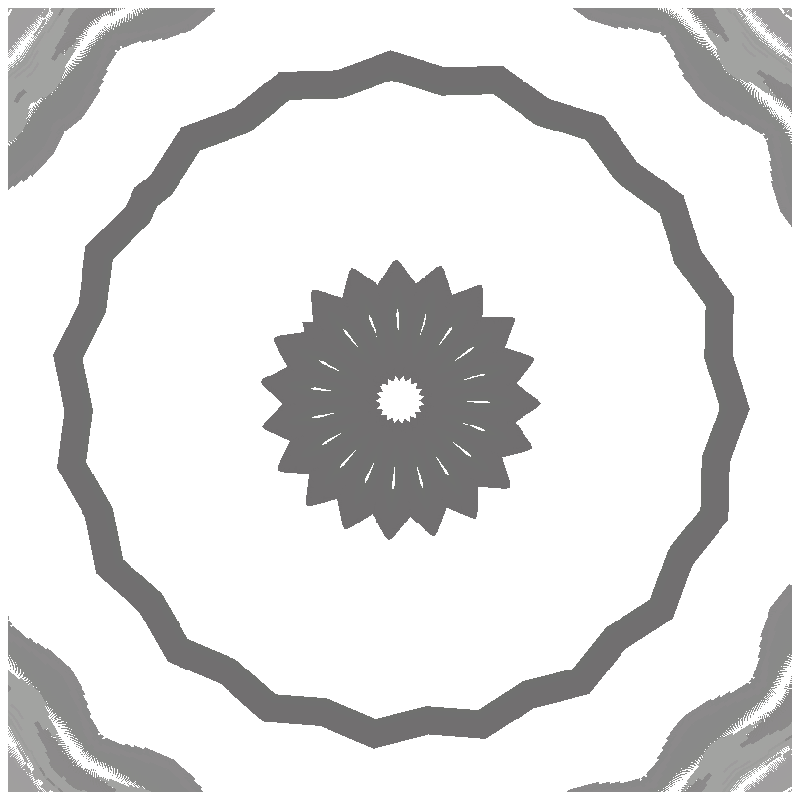 Glitch Mandala #10 static token preview