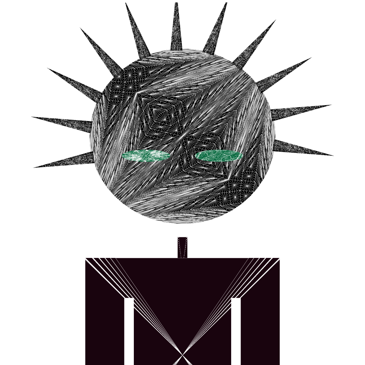 Spiky Woman #6 static token preview