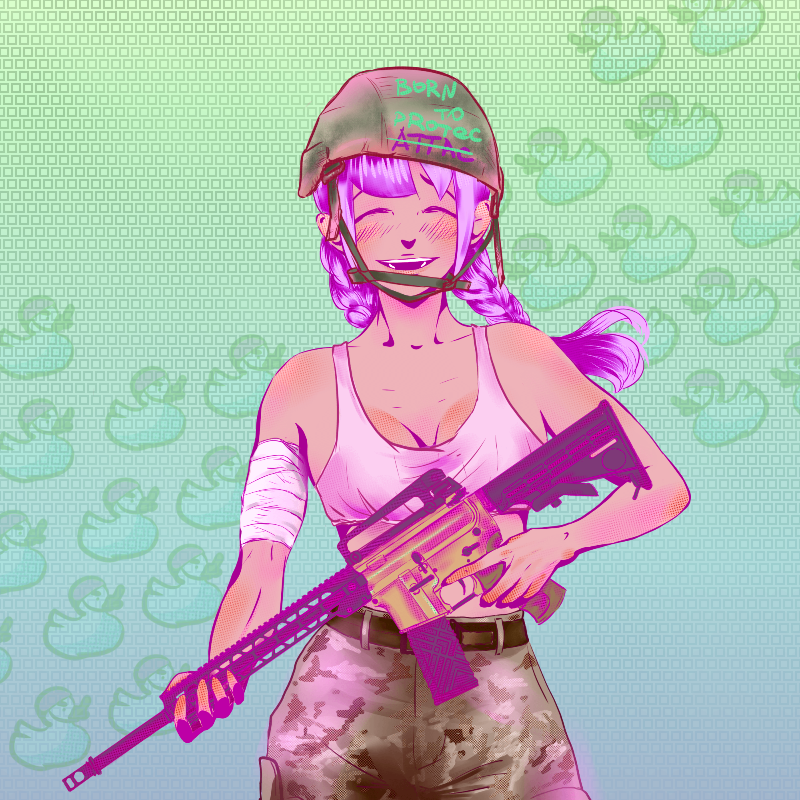 Waifu with a raifu! #4 static token preview