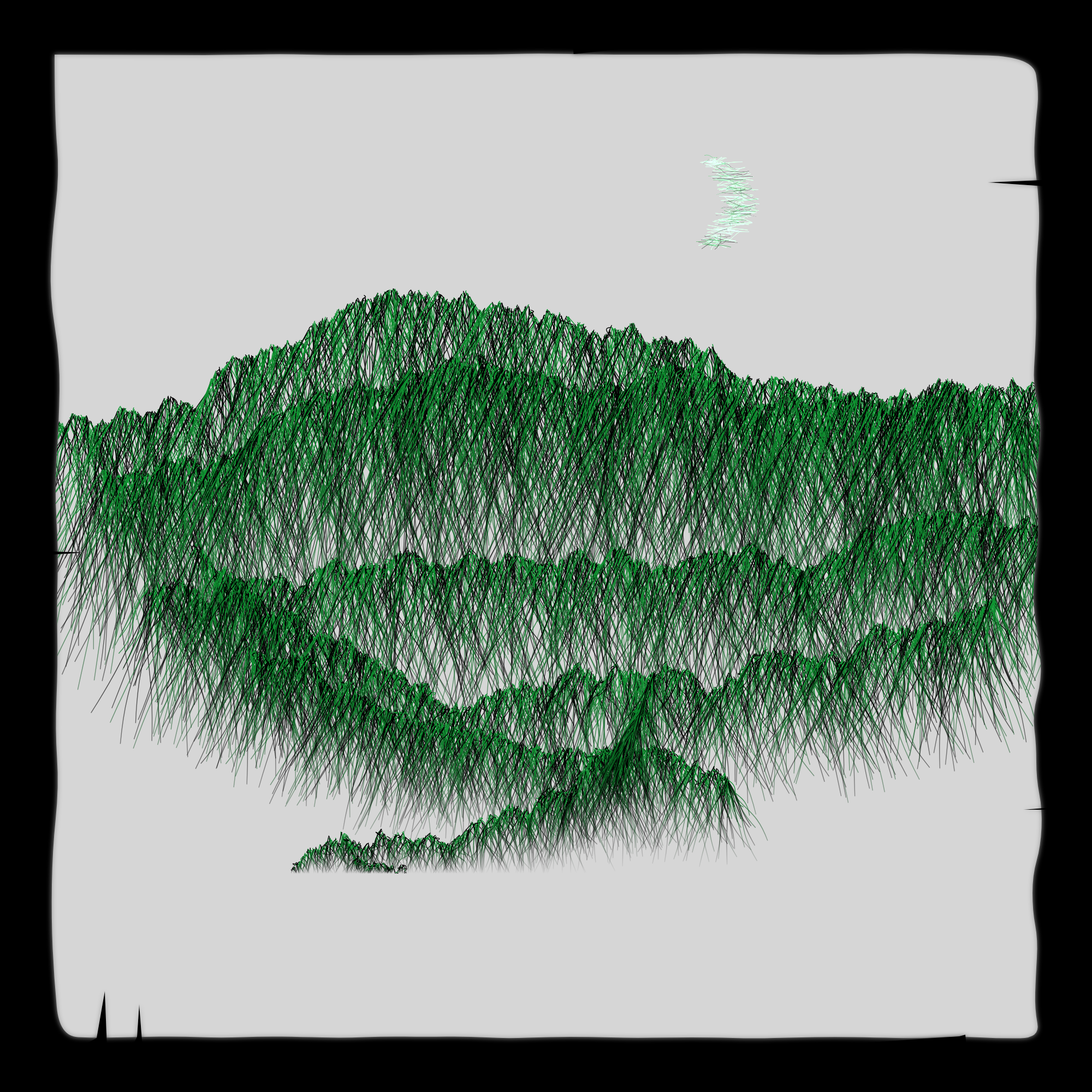 Misty Mountains #4 static token preview