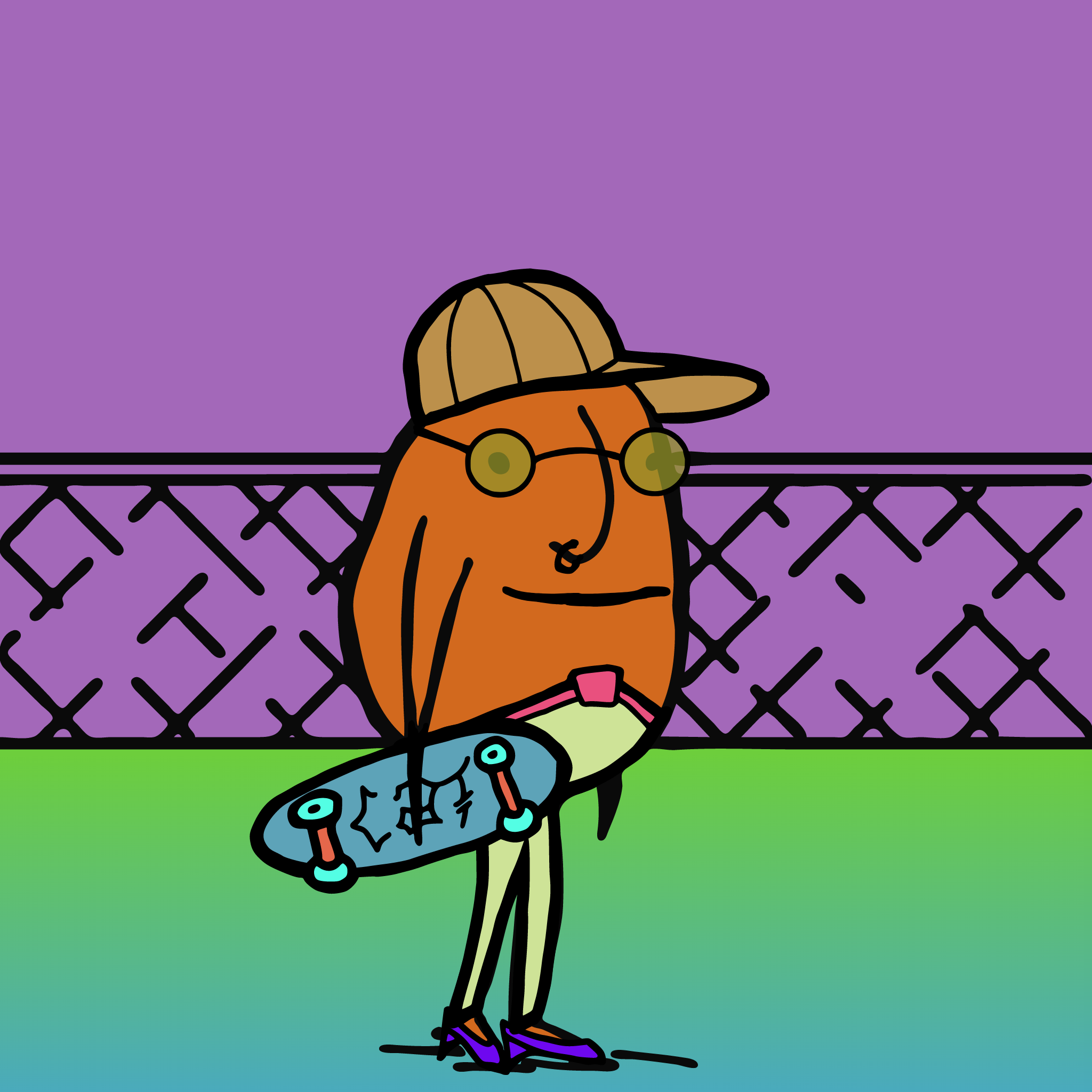 Skater Egg #7 static token preview