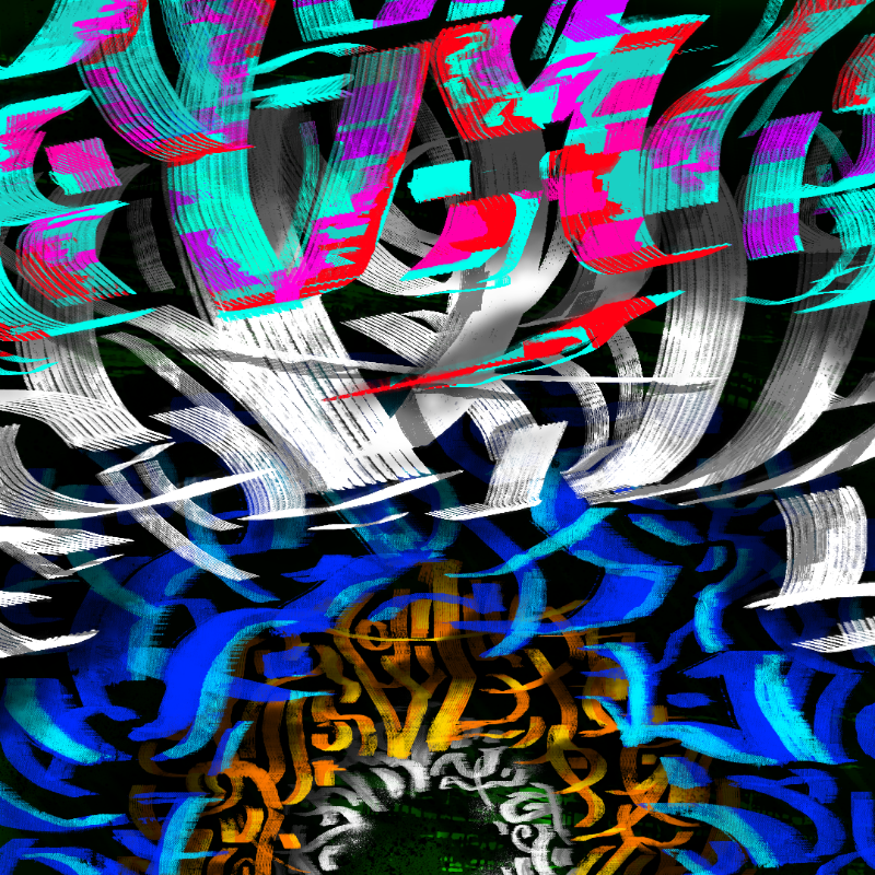 Abstract Caligrafitti #4 static token preview