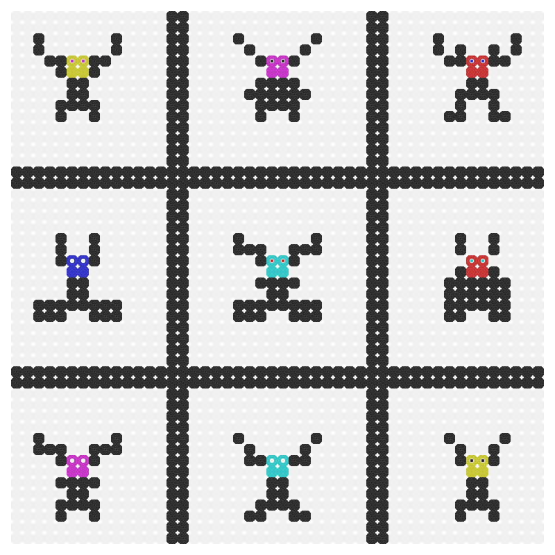 8x8 Pixel Creatures #15 static token preview