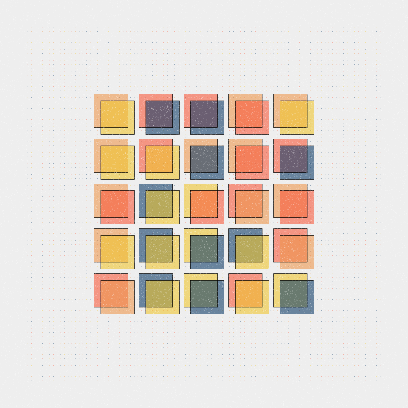 Unsolicited abstraction of modern times #6 static token preview