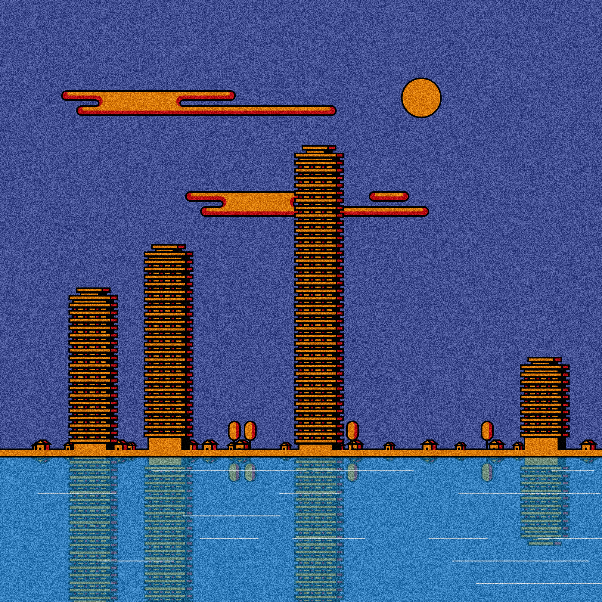 Life through the city #18 static token preview
