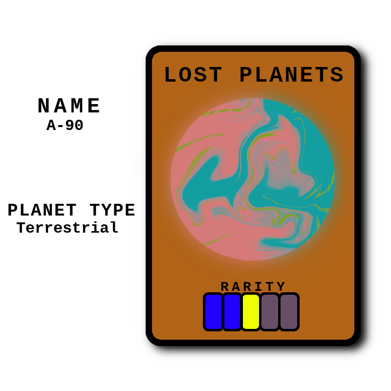 Lost Planets #1 static token preview