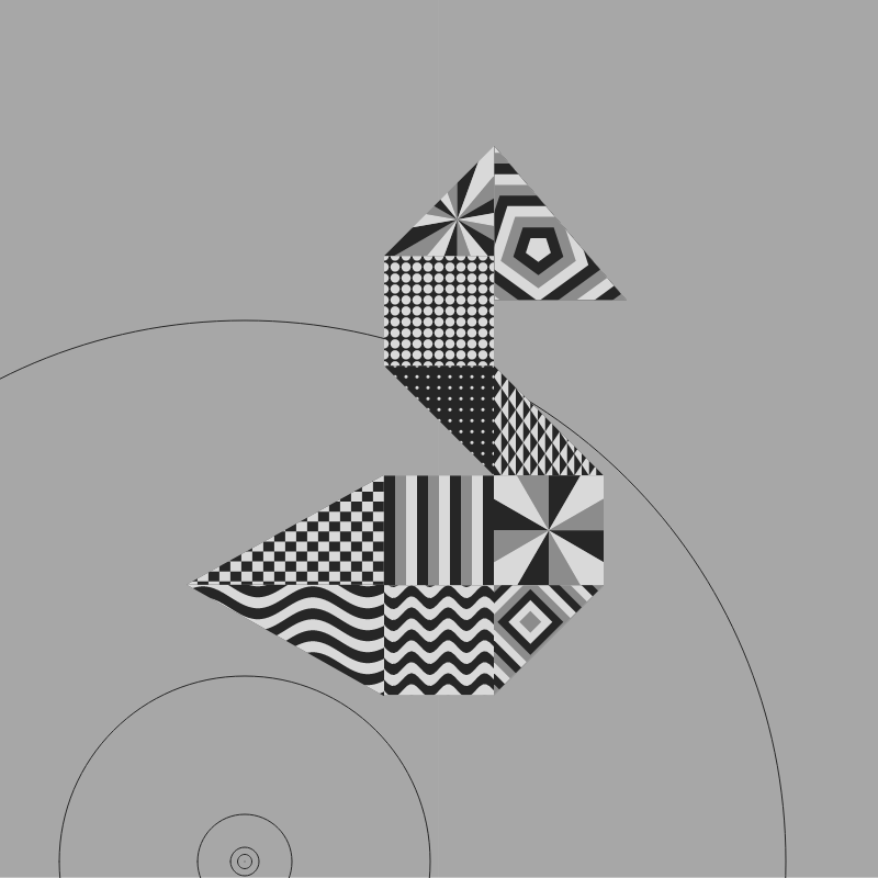 Generative Swans 2 #47 static token preview