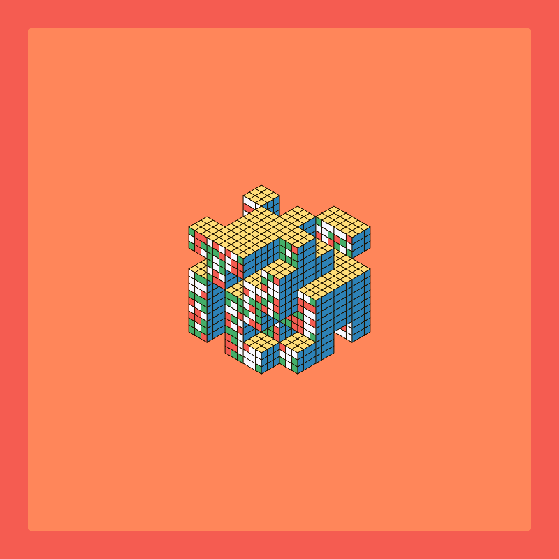 Rubik’s Fortress II #14 static token preview