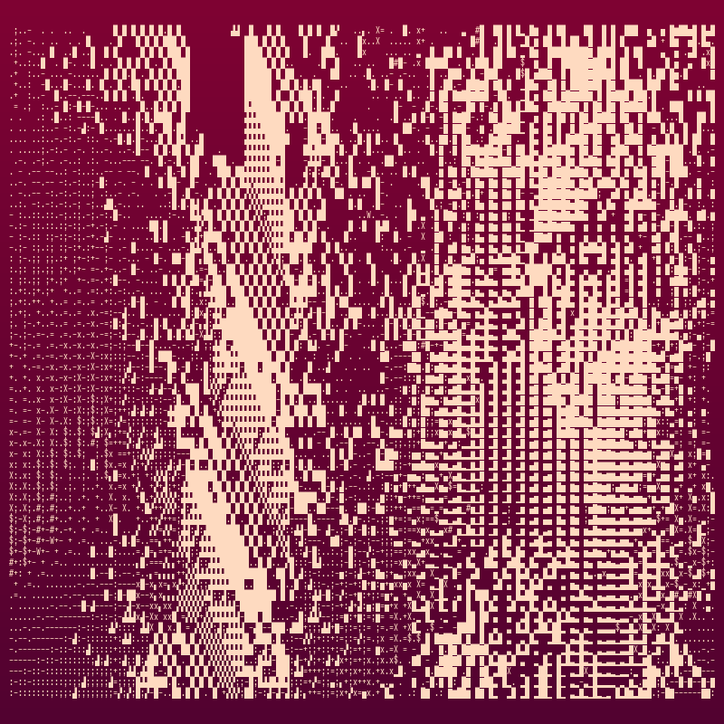 ASCII-SCAPE #22 static token preview