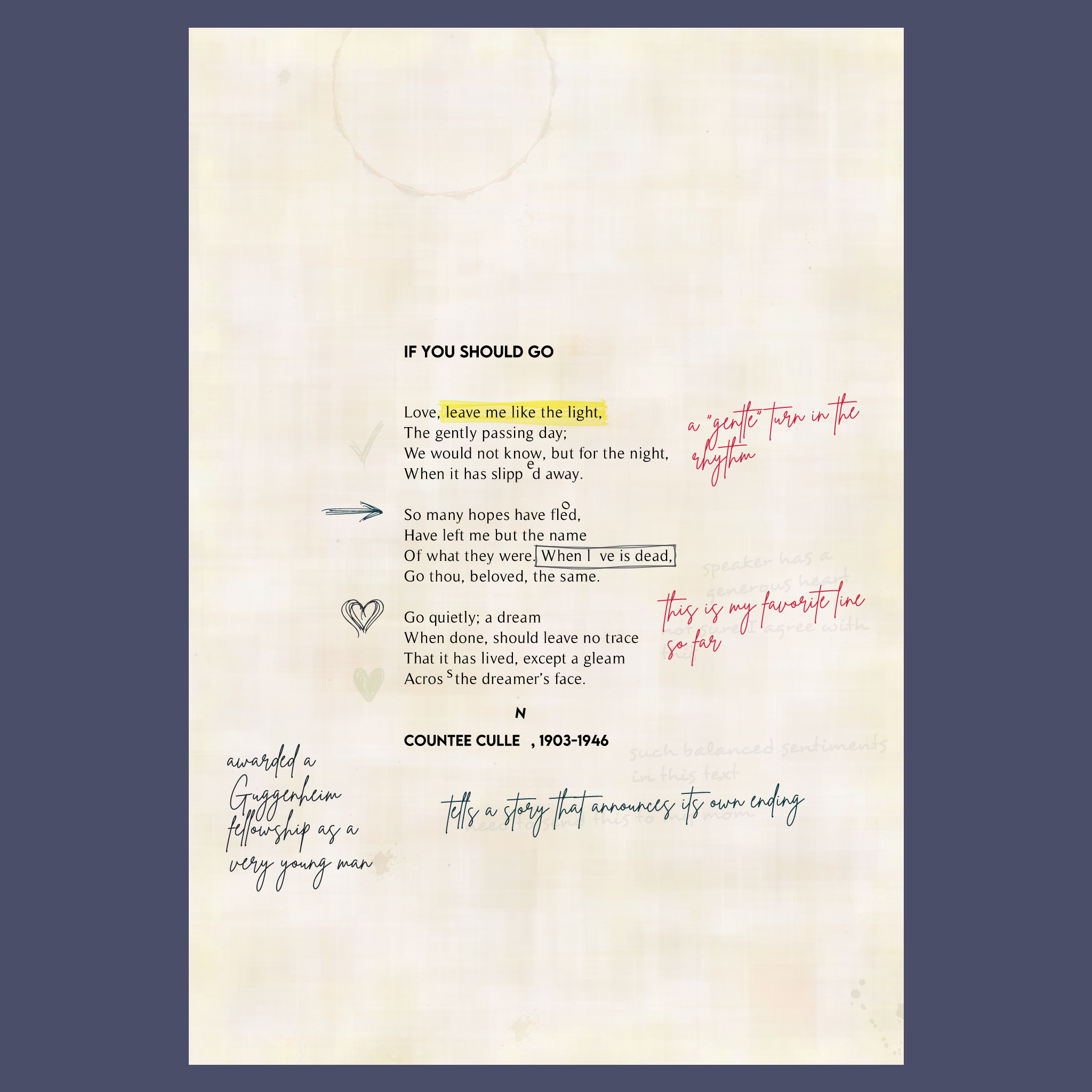 Poems in the Public Domain #21 static token preview