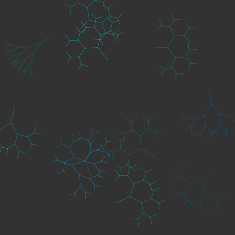 Fractal Swarm #1 static token preview