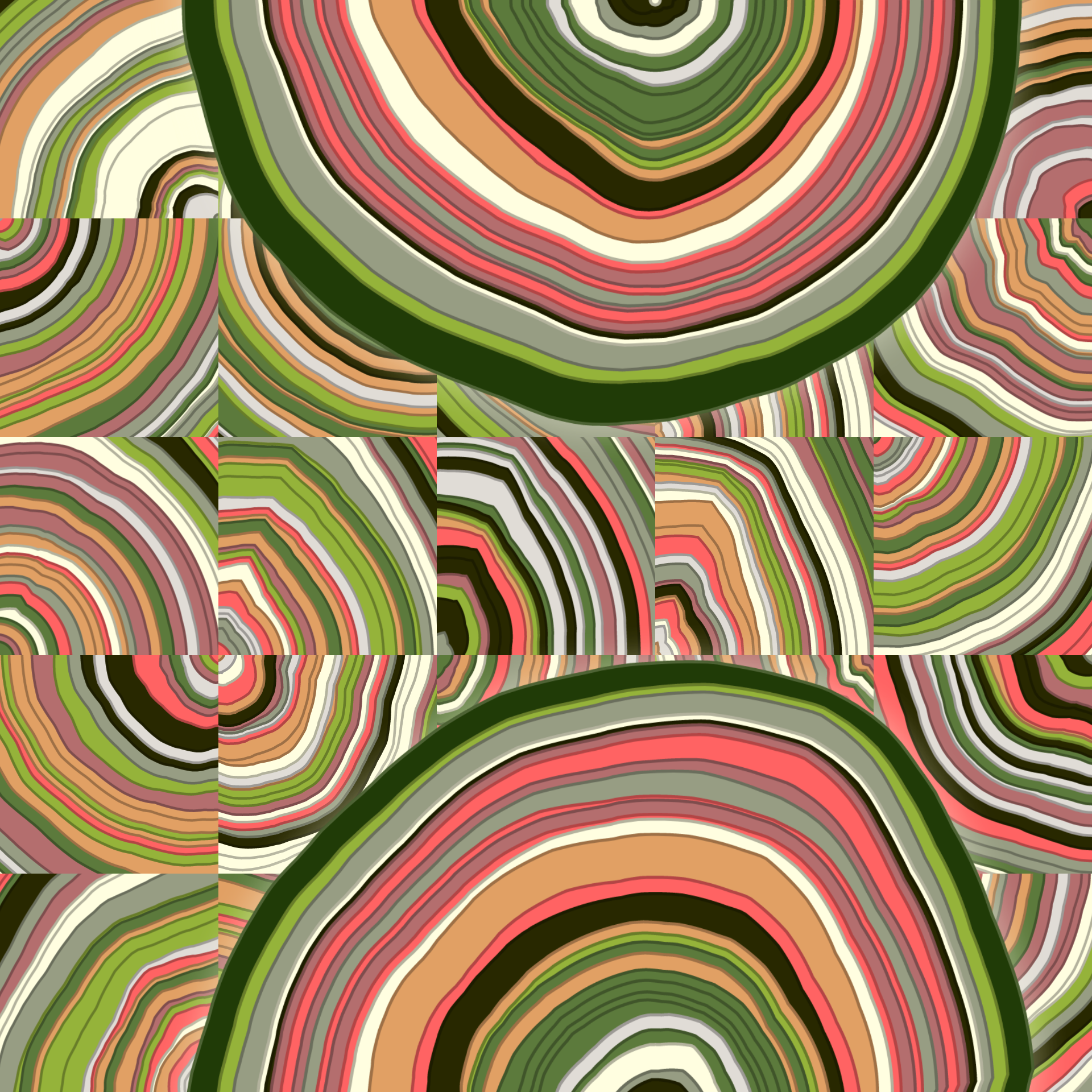 Growth Rings #9 static token preview