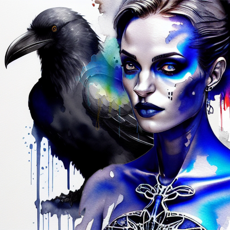 Black Raven #4 static token preview