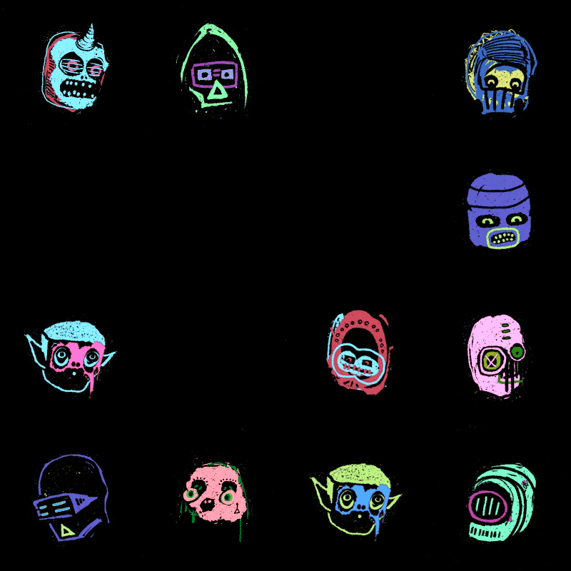 Warhol's Rabble #9 static token preview
