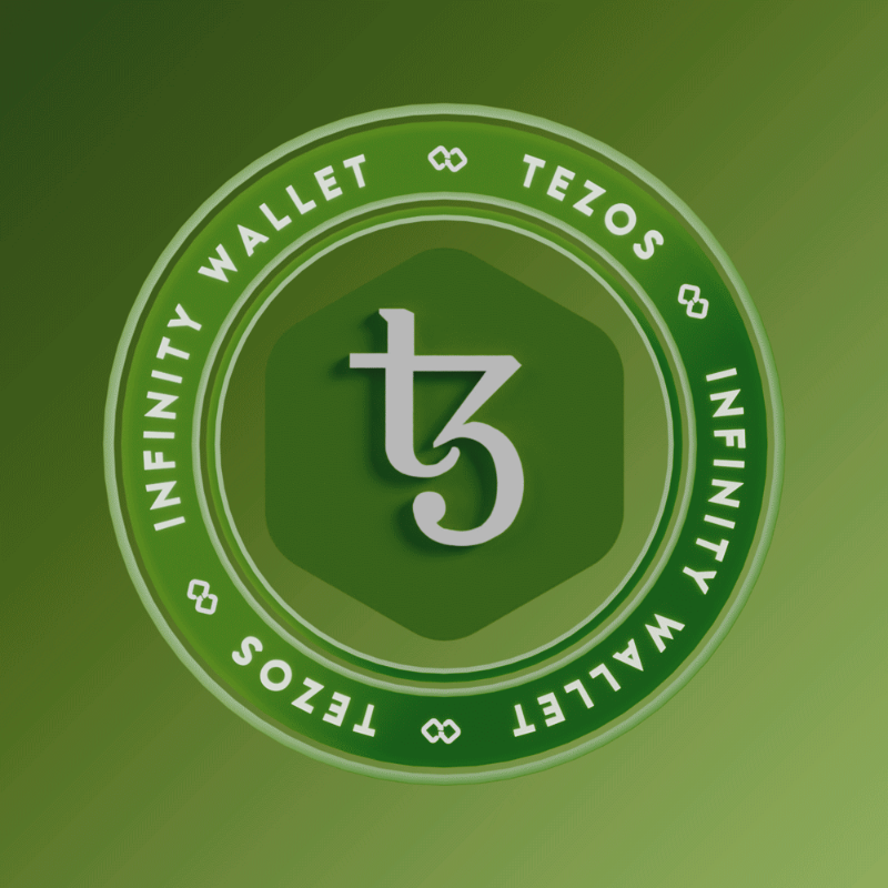Tezos x Infinity Wallet #708 static token preview