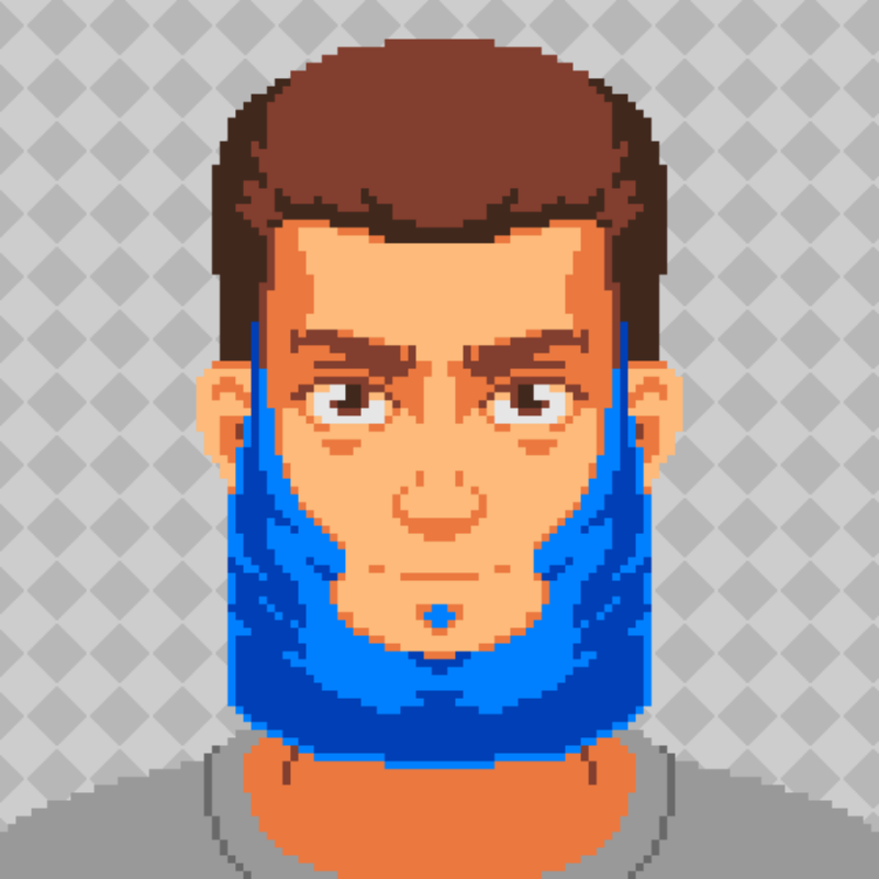 MO Beard #17 static token preview