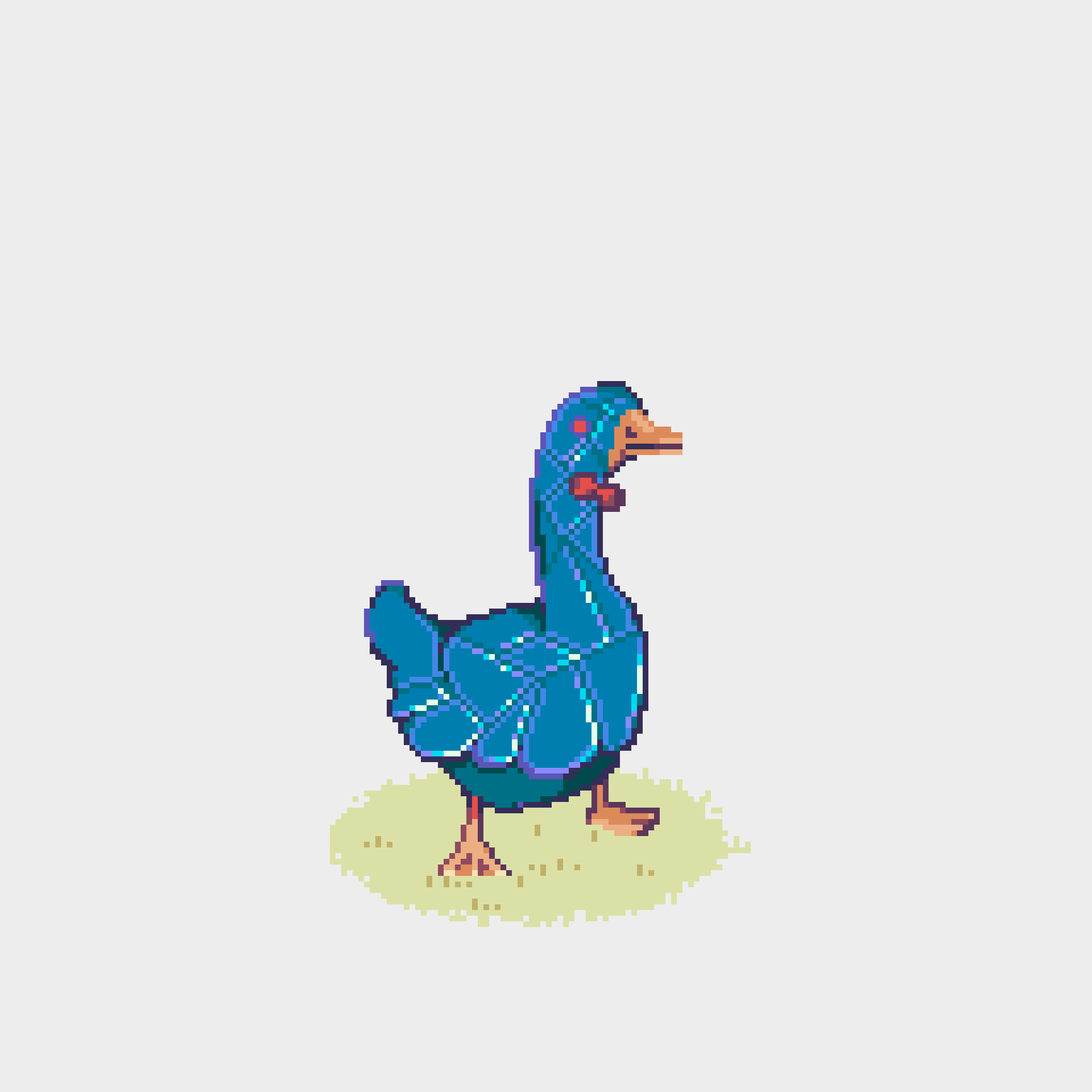Pixel Duck #16 static token preview
