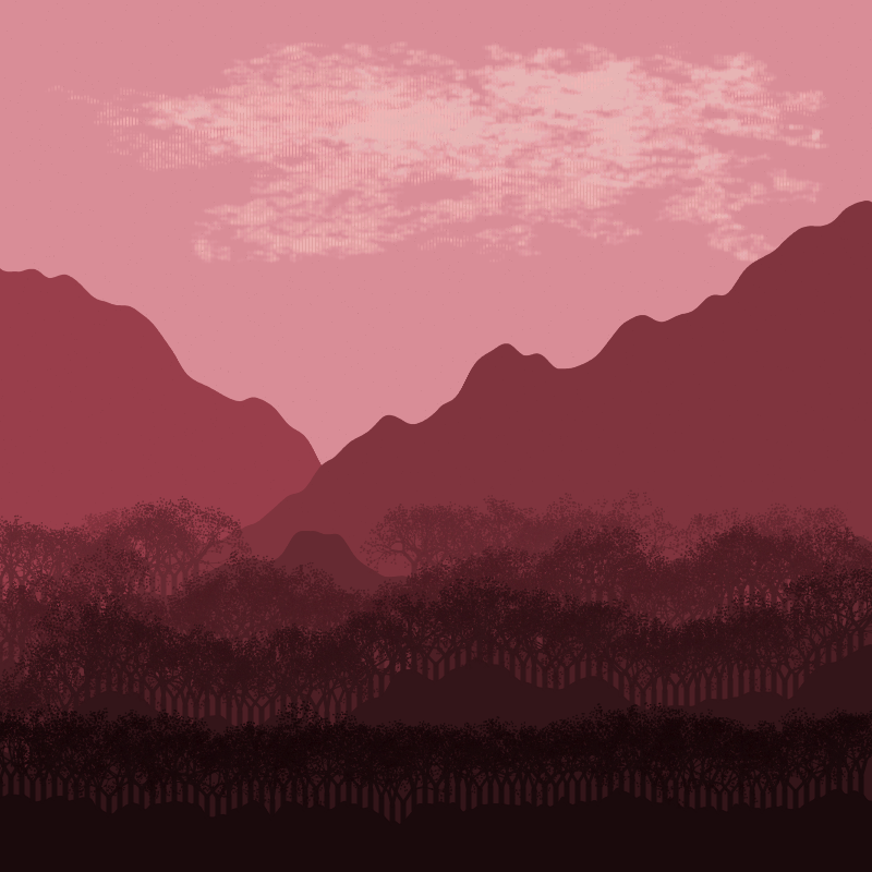 Generative Mountains #15 static token preview