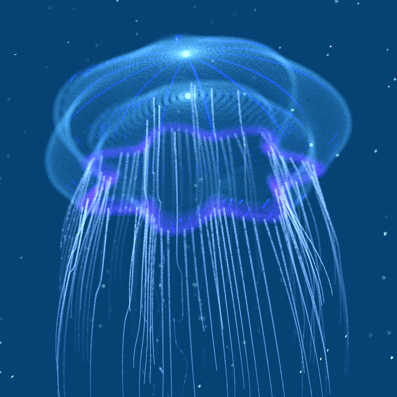 Creatures of the Deep #1 - The Jellyfish #14 static token preview