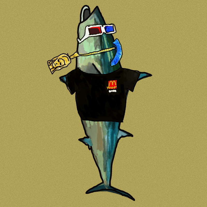 The Apathetic Crypto Fish Society #11 static token preview
