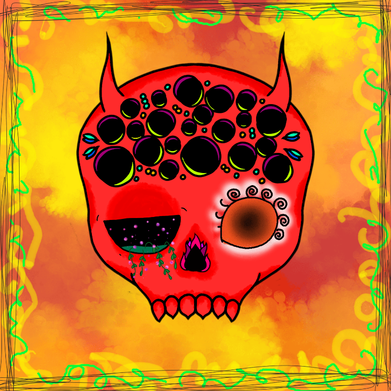 Mexican Candy Skulls #25 static token preview