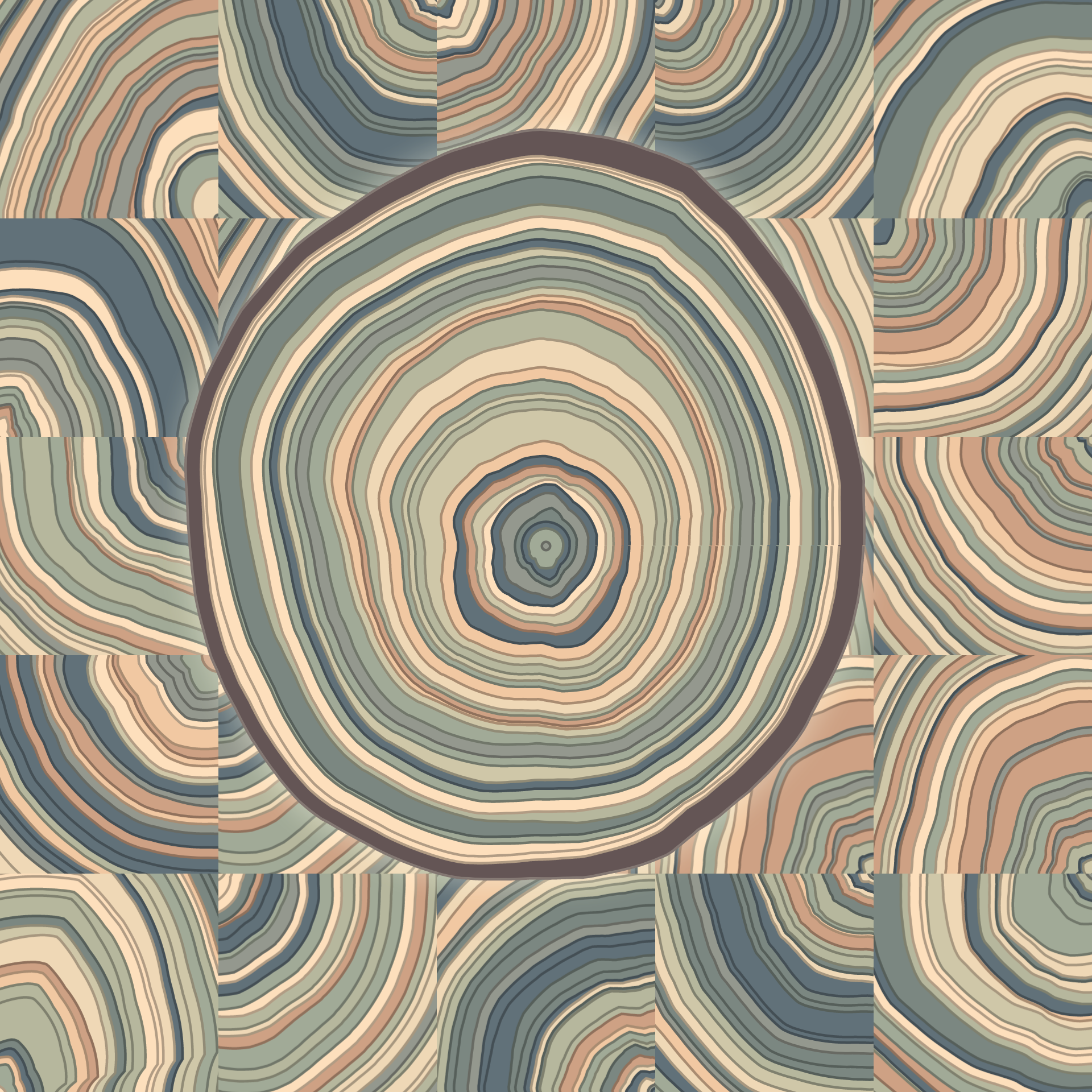 Growth Rings #13 static token preview