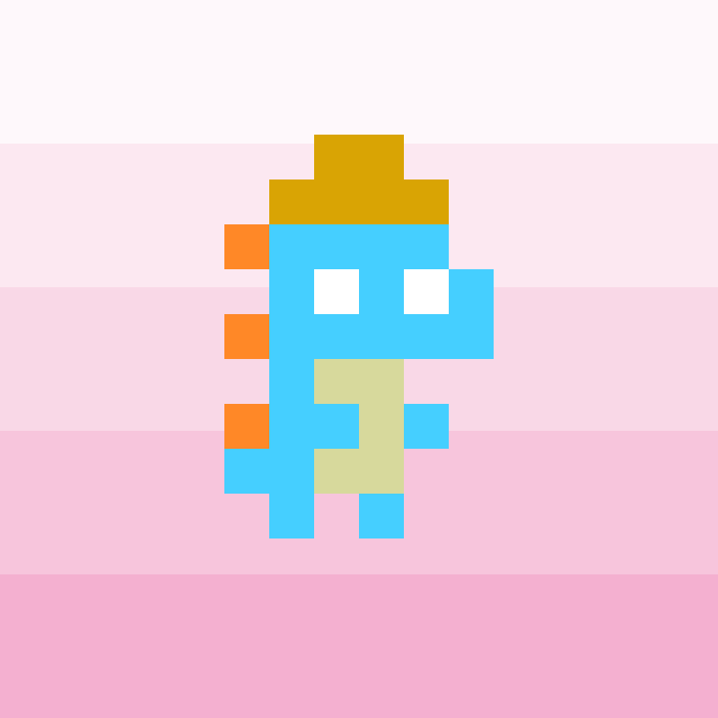 Coded Tiny Dinos #3 static token preview